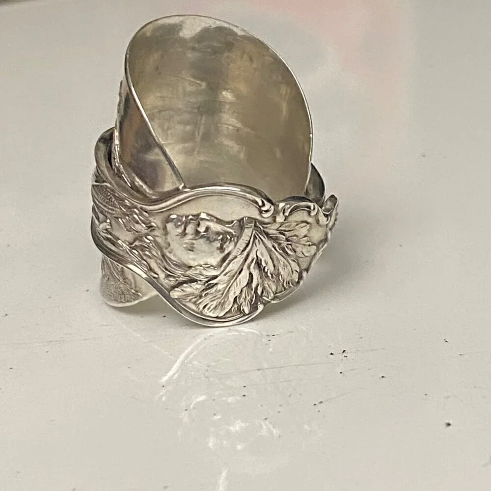 Oklahoma Custom Made Statement Silver Ring Unisex